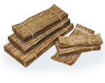 竹皮シート（鉄芯）
